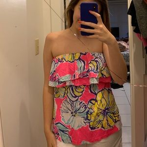 Lilly tube top